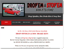 Tablet Screenshot of dropnstop.com